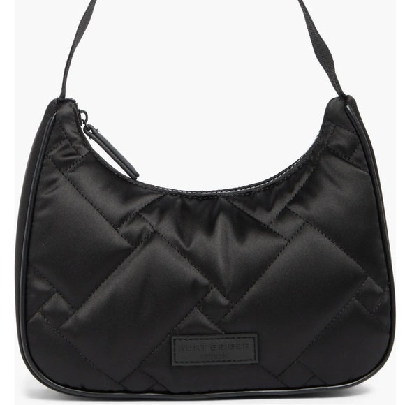 Kurt Geiger London Black
Small Recycled Quilted Shoulder Bag - Picture 2 of 13